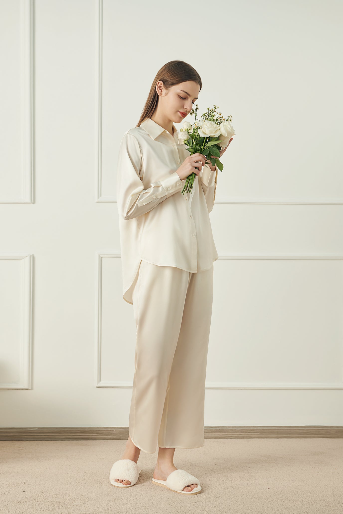 22 Momme Oversized Silk Pajama Set