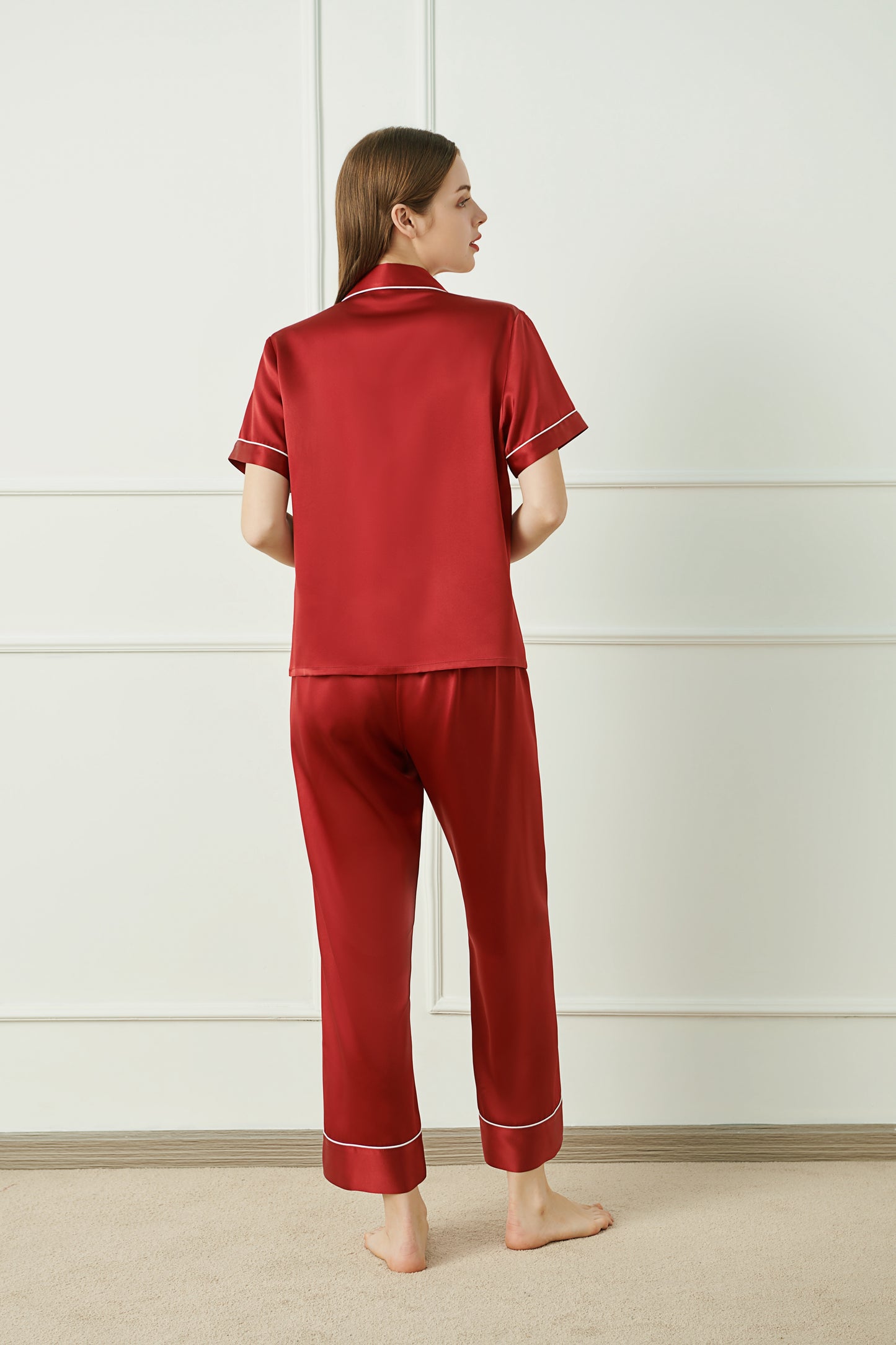 22 Momme Women Silk Pajamas Set