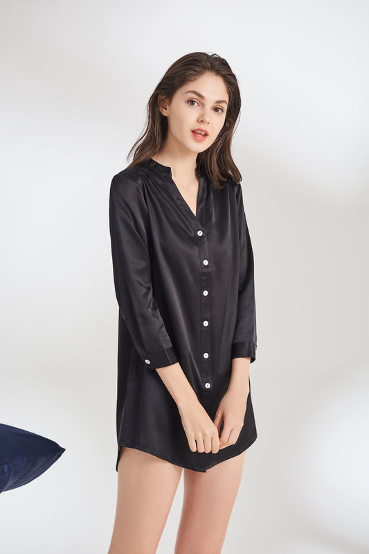 22 Momme Classic Silk Nightshirt