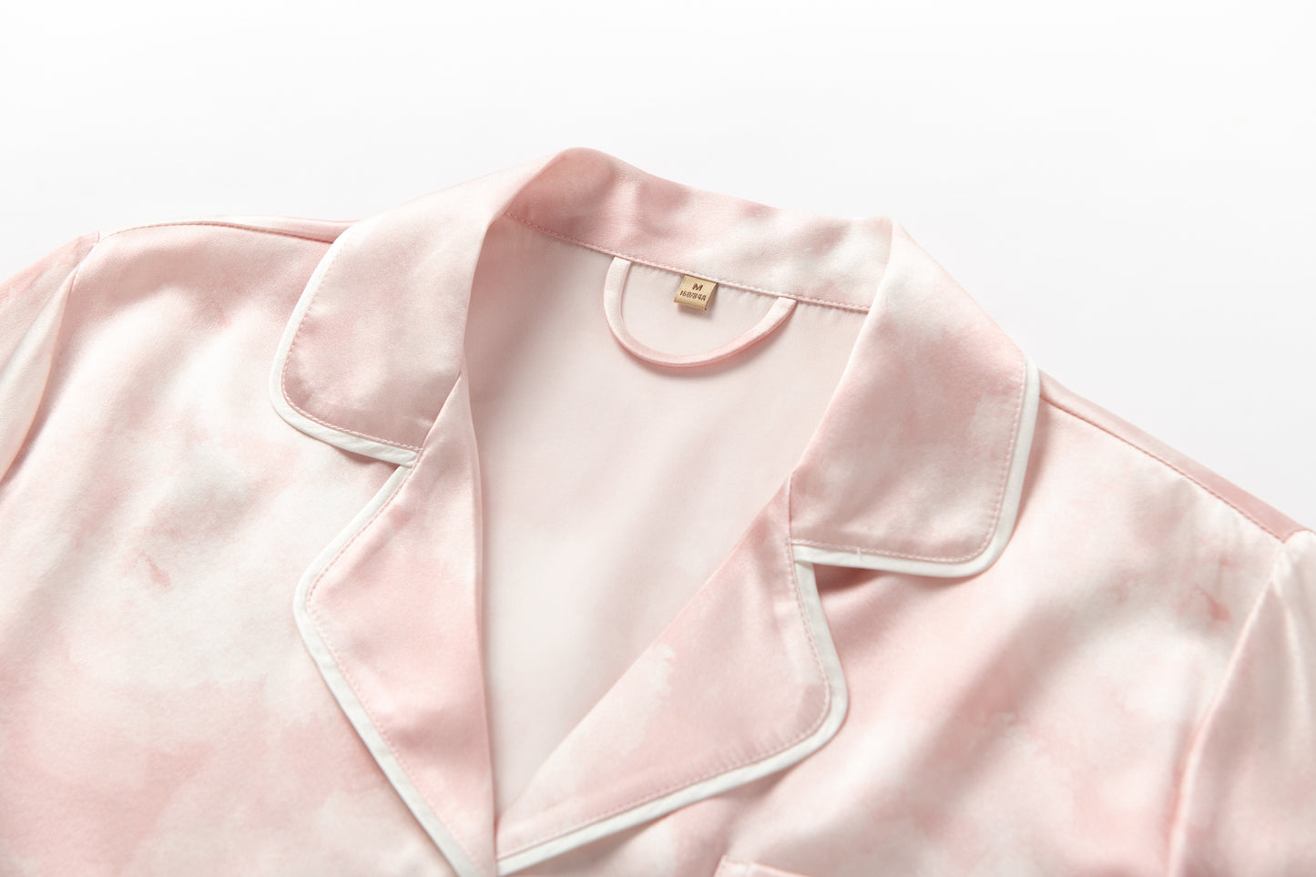 Rose Cloud Silk Nightshirt