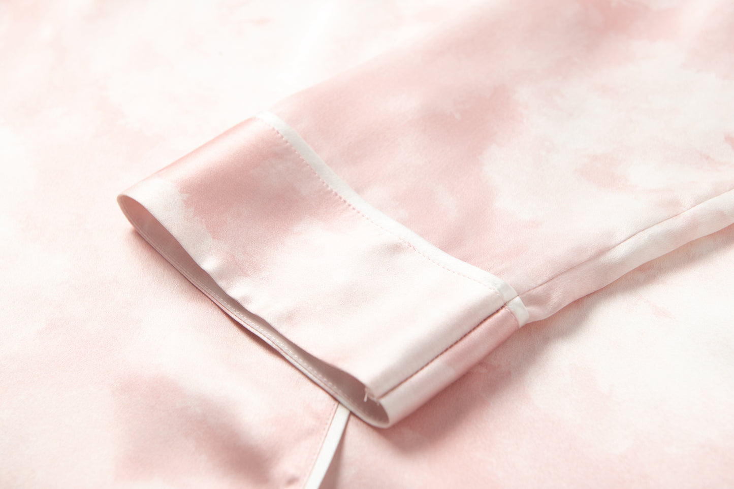 Rose Cloud Silk Nightshirt