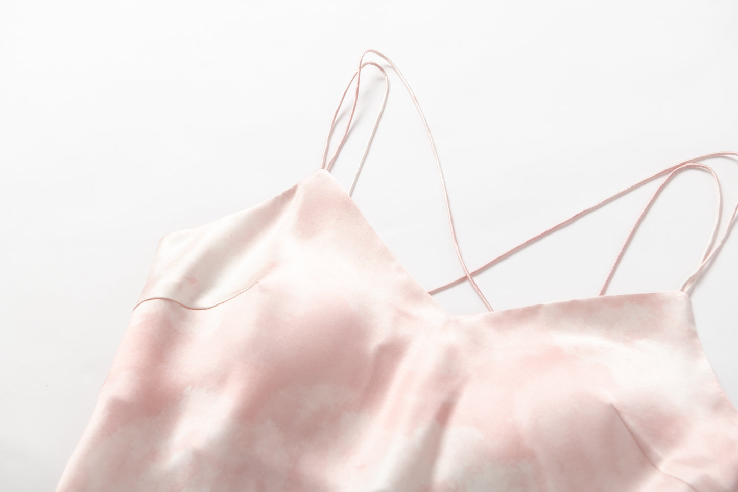 Rose Cloud Silk Nightdress