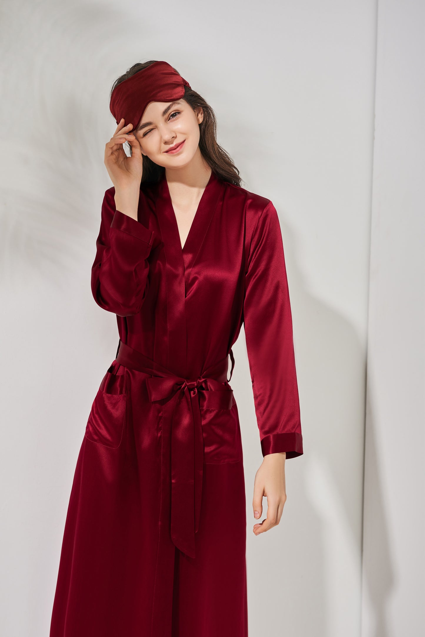 22 Momme Classic Full Length Silk Robe